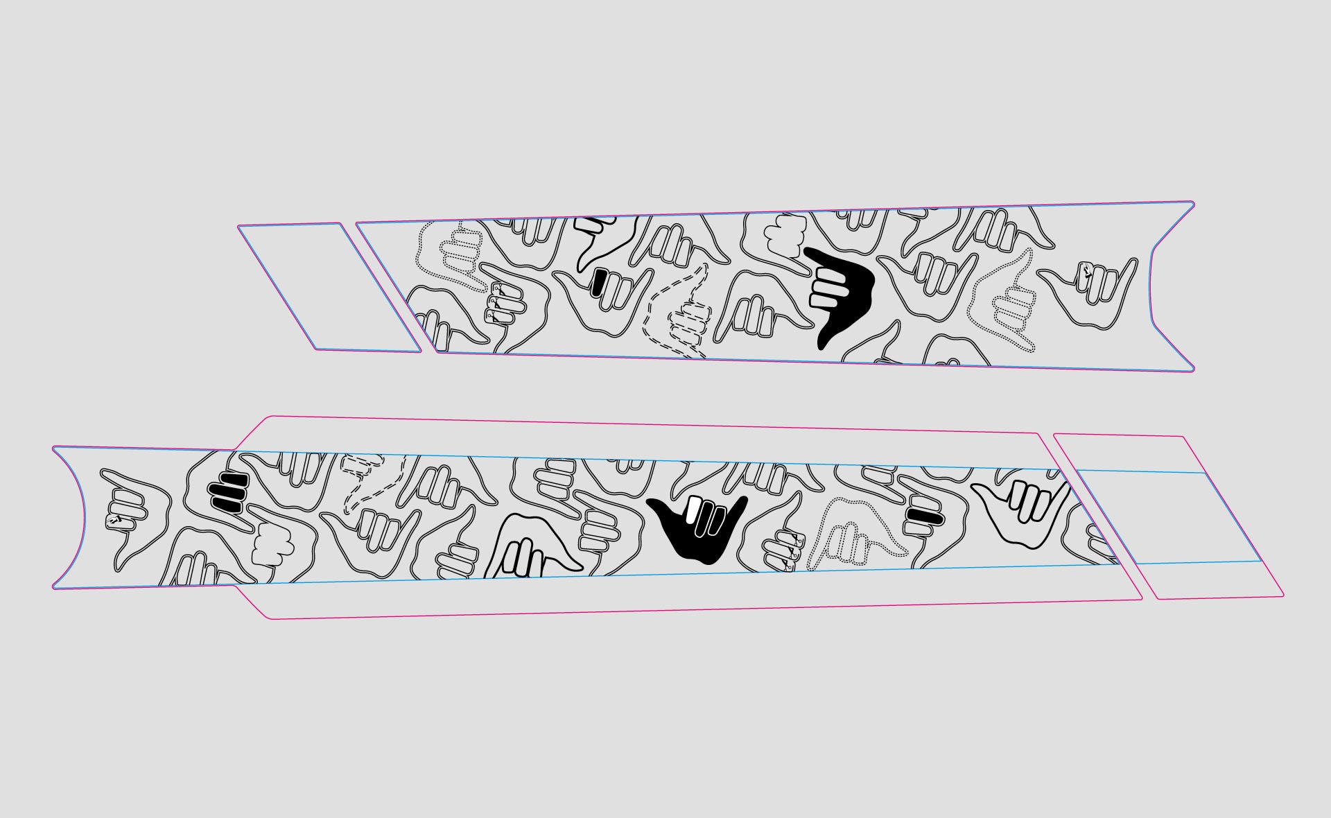 SCOR Spare Parts | 4060 Frame Protector by Slicy HANGLOOSE BLACK